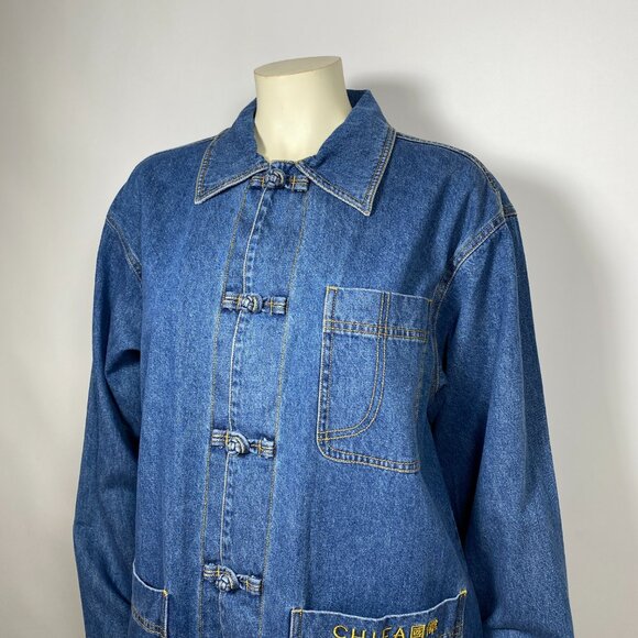 OPENING CEREMONY x CHIFA Denim Oversize Uniform Jacket - Picture 6 of 11